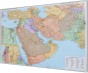 Bliski Wschód polityczno-drogowa 130x88cm. Mapa magnetyczna.