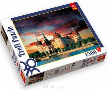 Puzzle 1500 Elementów Zamek Moritzburg, Niemcy Trefl
