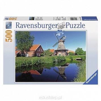 Puzzle 500 Elementów Wiatrak Wiejski Ravensburger