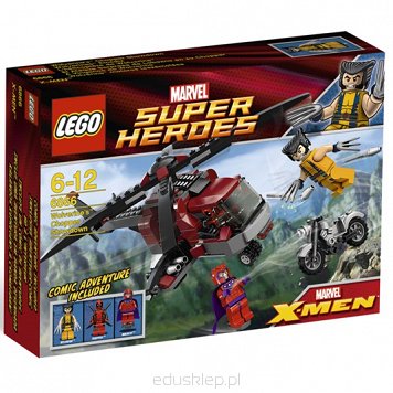 Lego Sh Xman Wolverines Chopper Showdo