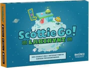 Scottie Go! Labirynt gra edukacyjna widok pudełka