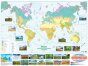 Roślinność naturalna Świata - mapa ścienna 200 x 150 cm