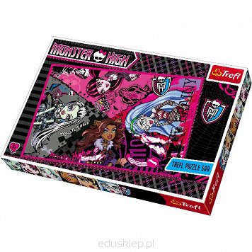 Puzzle 500 Elementów Monster High Dziewczyny Trefl