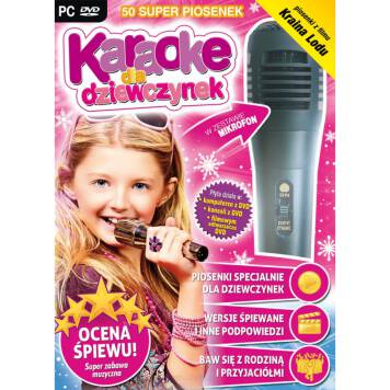 Program zawiera aż 50 specjalnie wybranych, polskich piosenek dla dziewczynek w wersjach karaoke! W repertuarze wiele przebojów z filmu Kraina Lodu!