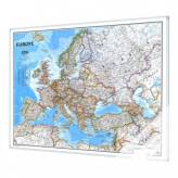 Europa polityczna 118x92 cm. Mapa magnetyczna.
