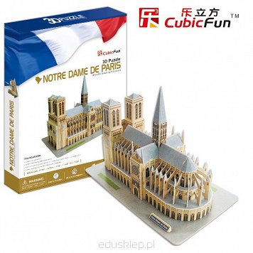 Puzzle 3D Notre Dame De Paris Cubicfun