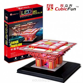Puzzle 3D China Pawilon Cubicfun
