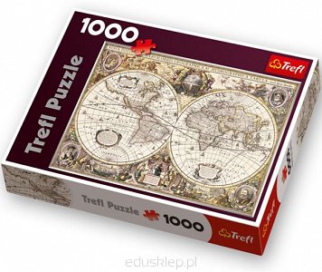 Puzzle 1000 Elementów Kartografia Trefl