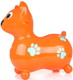 Gymnic skoczek dla dzieci pies Kody pomarańczowy