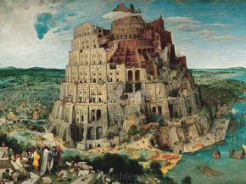 Puzzle 5000 Elementów Bruegel Wieża Babel Ravensburger