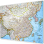 Chiny 84x60cm. Mapa magnetyczna.