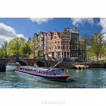 Puzzle 1000 Elementów Kanał w Amsterdamie Ravensburger