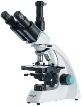 Trójokularowy mikroskop cyfrowy Levenhuk D400T z kamerą widok produktu