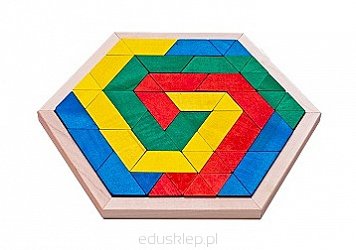 Kolorowa układanka mozaika.