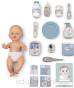 Baby Nurse Elektroniczny Kącik Opiekunki + Lalka SMOBY elementy