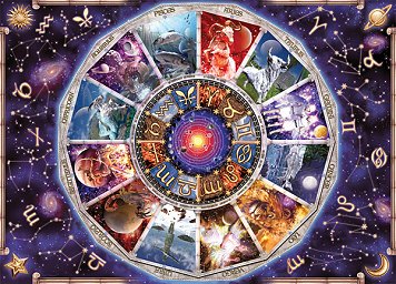 Puzzle 9000 Elementów Astrologia Ravensburger