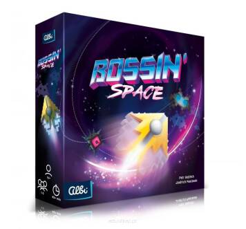 Bossin' Space to 45-minutowa gra dla 1-5 osób, które wcielają się w międzygalaktycznych podróżników i walczą z napotkanymi wrogami.