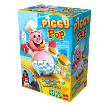 Piggy Pop humorystyczna gra dla najmłodszych w nowym, bardziej kolorowym opakowaniu!