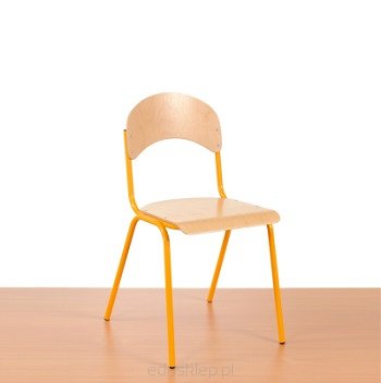 Krzesło szkolne Bolek rozmiar 0 (wzrost ucznia 80-95 cm) zapewnia wygodę oraz prawidłową postawę ucznia podczas zajęć lekcyjnych.