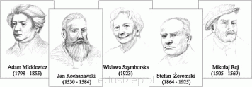 Portrety twórców literatury polskiej