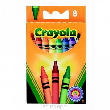 Kredki Świecowe 8 sztuk Crayola