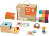 Edukacyjne Pudełko dla Dzieci 6w1 od 7 miesięcy