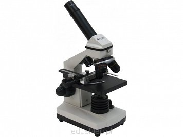 Mikroskop Scholar 3 jest najtańszą tego typu konstrukcją na rynku, dzięki zastosowaniu trzech obiektywów, dwóch okularów oraz soczewki Barlowa pozwala uzyskać powiększenia od 40x do 1280x. Dzięki zastosowaniu dwóch trybów oświetlenia możliwa jest obserwacja preparatów przeźroczystych oraz nieprzeźroczystych. Przeznaczony  dla uczniów na każdym etapie nauczania jak i studentów.