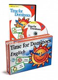 Gra językowa Time for Dominoes wersja tradycyjna + cd-rom
