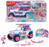 Autko Playlife Pink Drivez Flamingo Jeep 22 cm
