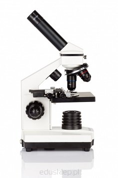 Dzięki zastosowaniu modułu zasilania bezprzewodowego mikroskop ten jest idealnym wyborem na wyprawę badawczą do lasu czy nad wodę. Mikroskop posiada możliwość powiększenia w zakresie od 40x do 400x. Jest to idealny wybór na każdym etapie kształcenia.