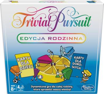 Trivial Pursuit: Edycja rodzinna gra planszowa pudełko