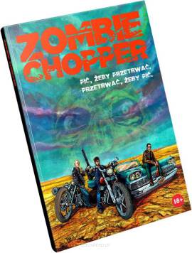 Zombie Chopper (twarda oprawa) gra fabularna widok okładki