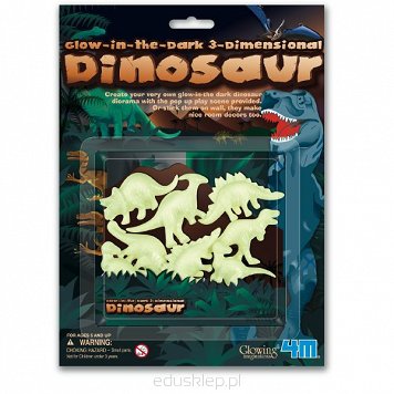Glowing Dinozaury 3D 4M