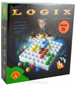 LOGIX to logiczna, przestrzenna gra planszowa, w której liczy się taktyka, wyobraźnia i szczęśliwy traf. 