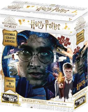 Harry Potter: Magiczne puzzle-zdrapka - Harry (150 elementów) widok produktu