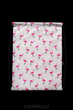 Worek szkolny plecak WR 126 flamingi