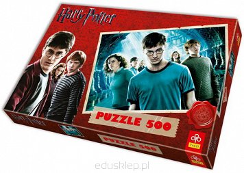 Puzzle 500 Elementów Harry Potter i Przyjaciele Trefl