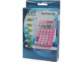 Kalkulator Taxo TG7172-12T różowy