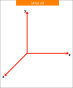 Układ osi przestrzenny - nakładka magnetyczna na tablicę