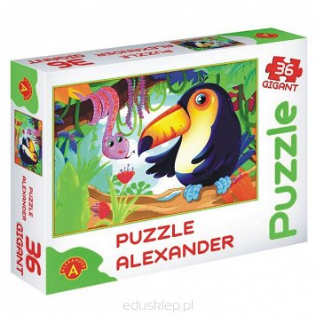 Puzzle 36 Elementów Gigant Gżungla Alexander