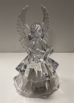 Figurka dekoracyjna LED - anioł