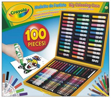 Walizka z Przyborami 100 Elementów Crayola