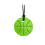 Gryzak Logopedyczny piłka koszykowa  zielony 
