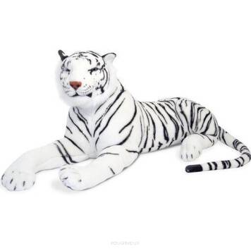 Tygrys biały - duża maskotka