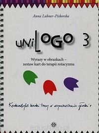 UniLogo 3 Wyrazy w obrazkach zestaw kart do terapii rotacyzmu