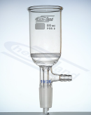 Lejek filtracyjny cylindryczny 0035 ml WS 19/26 z tubusem próżniowym G-4
