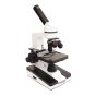 Mikroskop Sagittarius EXPLORER 3 40x-400x śruba mikro-makro stolik krzyżowy  zasilanie baterie i sieć