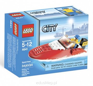 Lego City Łódź Wyścigowa