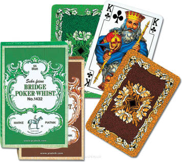 Karty Liście Dębu - Bridge Poker Whist widok produktu