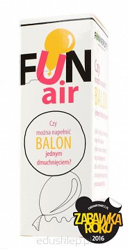 Mini eksperyment FunAir - Czy można napełnić BALON jednym dmuchnięciem ?